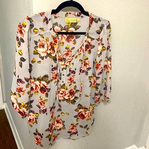 Floral blouse